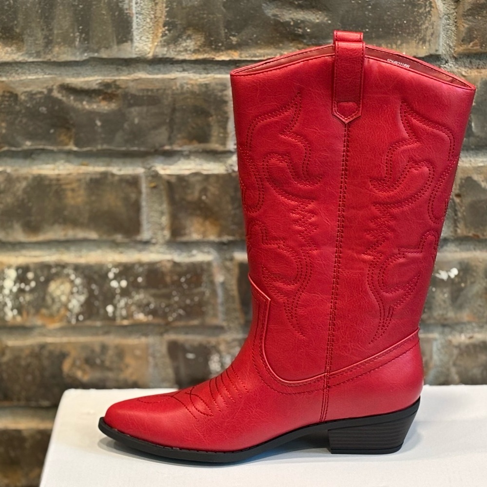 Mid Calf Western Cowboy